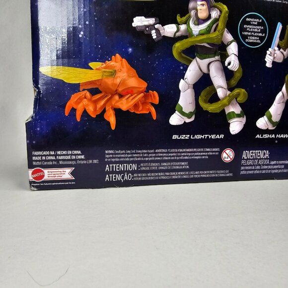 Disney Pixar Buzz Lightyear & Alisha Hawthorne Hostile Planet Pack Action Figure - Picture 7 of 9